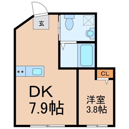 星川駅 徒歩10分 1階の物件間取画像